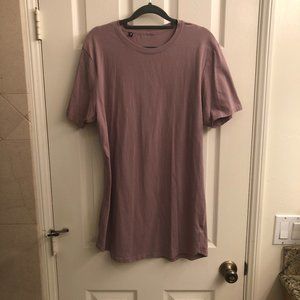 Men's Gymshark Living T-Shirt - Purple Chalk